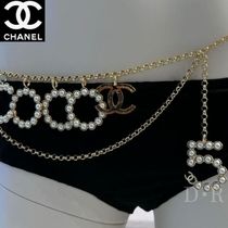 パールロゴで華やかに♡【CHANEL】チェーンベルト