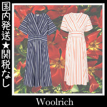 ＊人気の＊　Woolrich/ウールリッチ 　ストライプラップドレス