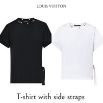 新作*Louis Vuitton*サイドストラップ付きTシャツ ２色