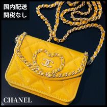 【24AW♪ビタビンカラーが印象的】CHANE  チェーン コインケース