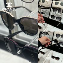 エレガント♡【CHANEL】バタフライ シェイプ アイウェア