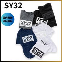 【SY32 by SWEETYEARS】EMBOSS CAMO BOX LOGO TEE　送料込み