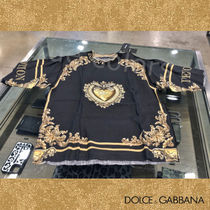 【VIP SALE】DOLCE&GABBANA DEVOTIONハートプリント Tシャツ