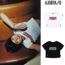 【AJO AJOBYAJO】24SS★ Love Is Free Cropped T-Shirt