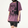 Odd Studio Tシャツ・カットソー 24SS★ODD STUDIO★Kitchee Cat Graphic Oversized Fit T-Shirt(12)