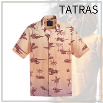 スタイリッシュな【TATRAS】RELIANO アロハシャツ 24SS