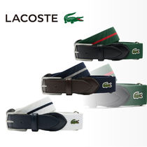 【LACOSTE】クラシックボーダーテープベルト