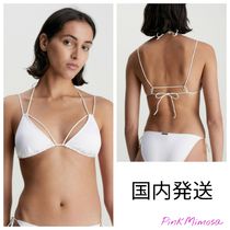 国内発送/Calvin Klein/マルチタイ トライングルビキニトップ