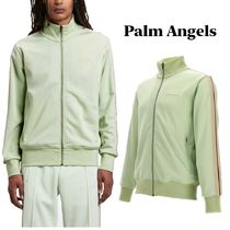 関税込【Palm Angels】ロゴ ライン トラックジャケット ジャージ