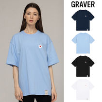 【GRAVER】24SS★ Small Flower Heart Short Sleeve Tee