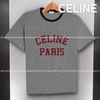 CELINE Tシャツ・カットソー 直営ショッパー付♪CELINE コットン&レーヨン ルーズ Tシャツ