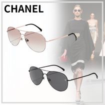 エレガント【CHANEL】パイロットサングラス グラデーション 24SS