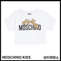 送料関税込★MOSCHINO★kidsテディベアコットンブレンドTシャツ