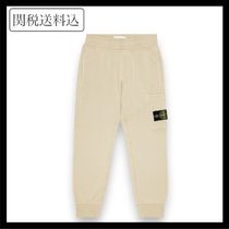 関税送料込【Stone Island】 コットンスウェットパンツ 大人もOK