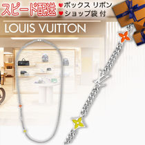 すぐ届!! LV ネックレス モノグラム ロウ チェーン ロゴ