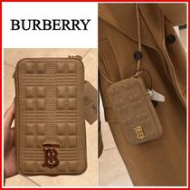 【関税込み】Burberry☆ チェーン クロスバッグ スマホホルダー