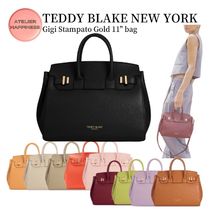 【TEDDY BLAKE NEW YORK】Gigi Stampato Gold 11" バッグ