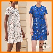 【おしゃれ♪】HERMES ストレート ドレス Panoplie Tout Cuir