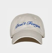 [ポニーテール]★Dont Forget LOGO BALL CAP 2COLOR★