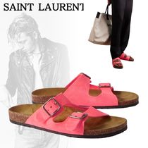 SAINT LAURENT*格調高い逸品*ジミー バックル ネオン サンダル