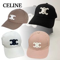 国内即発　CELINE トリオンフ ベースボールキャップ / コットン