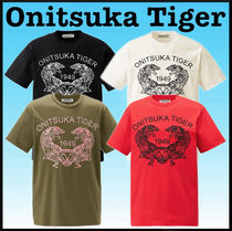 ギフトに最適★onitsuka tiger GRAPHIC TEE★ロゴ 半袖 Tシャツ