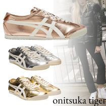 人気のメタリックシリーズ onitsuka tiger MEXICO 66 スニーカー