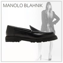 海外限定【Manolo Blahnik】Dineralo ローファー カーフレザー