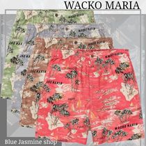 要在庫確認【国内発・すぐ届く】WACKO MARIA / HAWAIIANショーツ