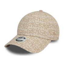 New Era ニューエラ NYヤンキース モノグラムロゴ キャップ TAN