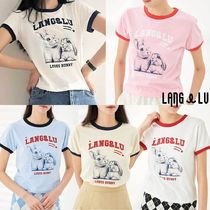 ☆LANG&LU☆LOVES BUNNY Tシャツ 韓国発 ★IVE ウォニョン着用