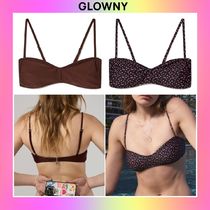 【GLOWNY】24HS★ FARFALLE BIKINI TOP (S,M)