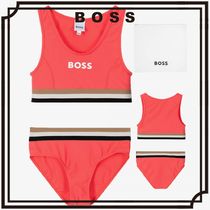 【日本未入荷】BOSS ピンクロゴストライプバンドビキニ 大人もOK