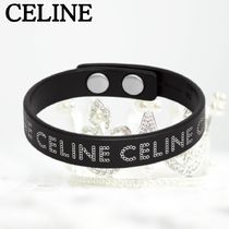 CELINE*美しさとエレガンス*モノクローム スタッズ ブレスレット