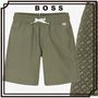 Hugo Boss 子供用水着・ビーチグッズ 【日本未入荷】BOSS マジックプリントスイムショーツ 親子コーデ