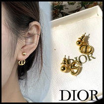 キレイ魅せデザイン♡【DIOR】CD Navy ピアス  メタル