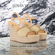 新*Louisvuitton*ヘリオス サンダル ウェッジヒール 8.5CMヒール