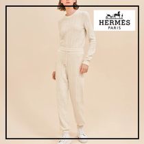 【HERMES】「H」モチーフのインスピレーションジョギングパンツ