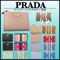 ギフトにも★PRADA サフィアーノマルチカラー 財布