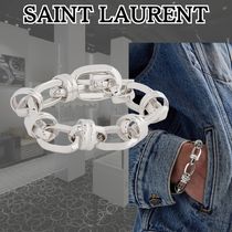 SAINT LAURENT*オーラ漂う逸品*デコシルバートーン ブレスレット