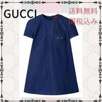 【GUCCI】デニムドレス　ホースビット