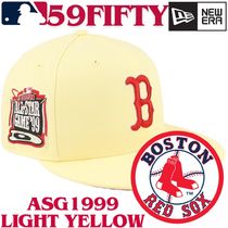 【US限定】New Era 59FIFTY Boston Red Sox ASG1999 LightYellow