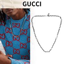 GUCCI*格調高い逸品*光沢あるスターリングシルバー ネックレス