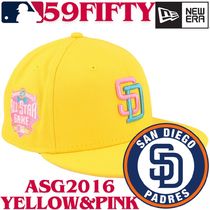 【US限定】NEW ERA 59FIFTY San Diego Padres ASG Yellow&Pink