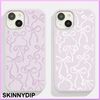 SKINNYDIP iPhone・スマホケース 【SKINNYDIP】ライラック ボウズビーガンレザー iphoneケース