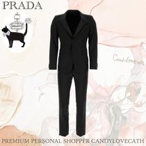 PRADA Black Wool Blend Tuxedo