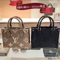 すぐ届く Louis Vuitton オンザゴー BB ハンドバッグ 2way