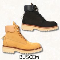 VIP価格☆【BUSCEMI】ブーツ SITE BOOT NABUK キャメル ブラック