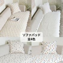 ＜韓国＞ピュアコットン 4シーズン 花柄 SOFAPAD 2-3人用/4color