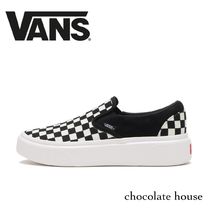 ◆VANS◆ ヴァンズ SLIP ON HOVER V98 HOVER BLK/WHT/CHK